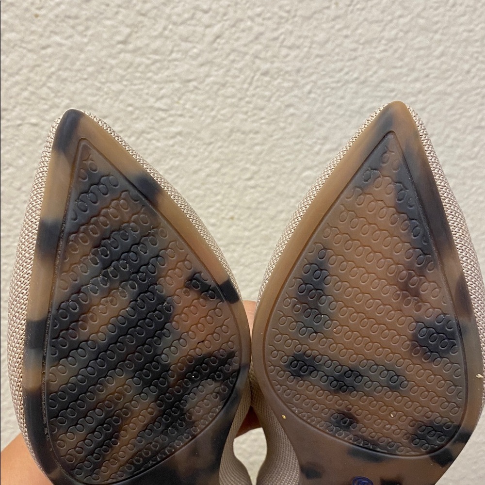 Rothy's Tan Pointed Flats - Picture 7 of 11